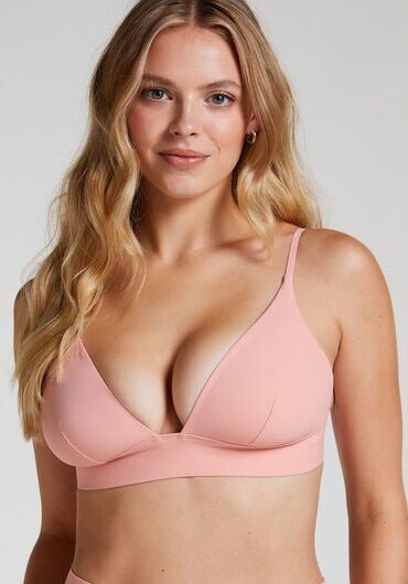 Hunkemöller Smooth Triangle Bralette Pink