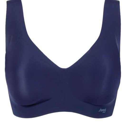 Women's Sloggi Zero Feel Seamfree Bralette with Removable Pads Navy Small