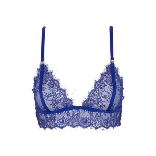 Bluebella Grace Soft Bra Surf the Web Blue - L
