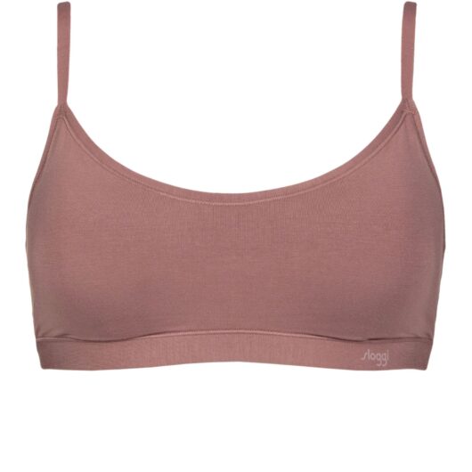 Womens 1 Pack Sloggi FREE Evolve Padded Bra Date Night Pink L/XL