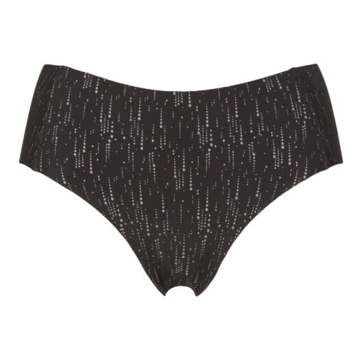 Women's 1 Pack Sloggi ZERO Feel 2.0 Festive Hipster Black Extra Large