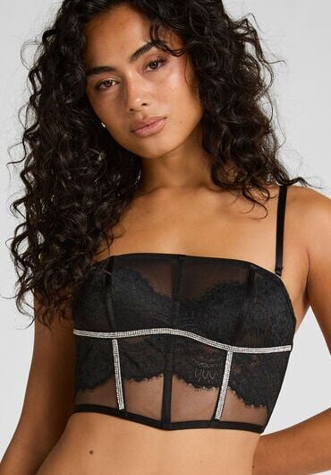 Hunkemöller Odette Bustier Black