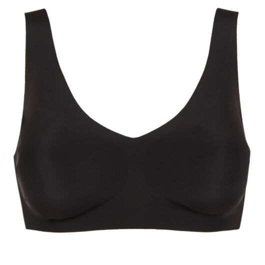 Women's 1 Pack Sloggi ZERO Feel 2.0 Bralette Black M