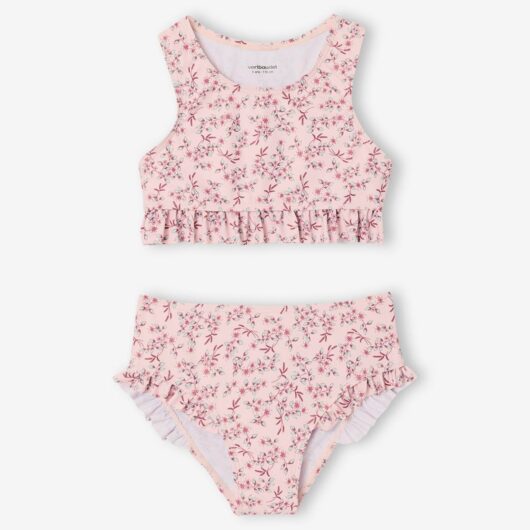 2-Piece Swimsuit for Girls pale pink
