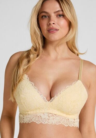 Hunkemöller Andrea Padded Non-Wired Bra Yellow