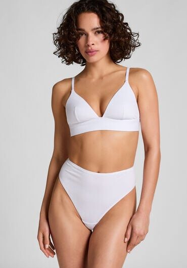 Hunkemöller Cotton Thong White