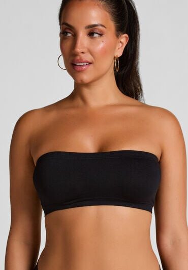 Hunkemöller Dide Bandeau Bralette Black