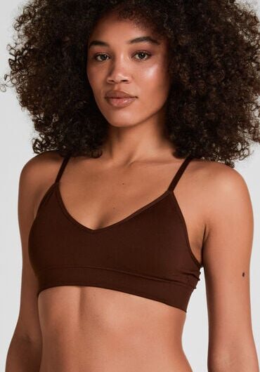Hunkemöller Dide Triangle Bralette Brown