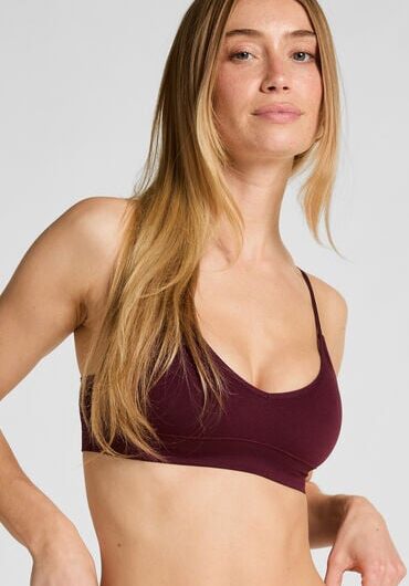 Hunkemöller Dide Triangle Bralette Red